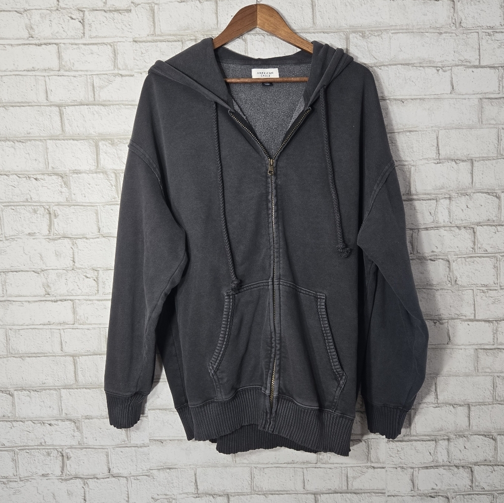 NWOT AEO full zip oversized full zip hoodie